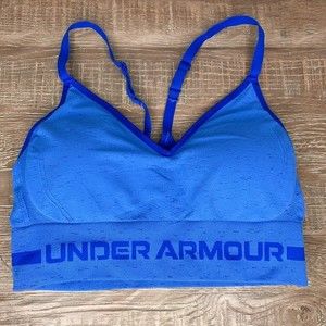 Womens Under Armour Seamless Low Long Sports Bra